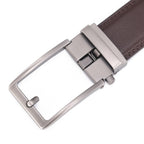 Rhinobelt Automatic Belt – Genuine Leather – Buckle-Free – Brown
