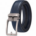 Rhinobelt Automatische Riem – Echt Leer – Zonder Gaatjes - Blauw